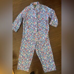 Ralph Lauren quintessential floral Pajamas - Blue and Red